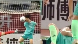 乐鱼体育-闽南网：“苏超”赛场诠释足球热血，南安小伙用脸挡出必进球